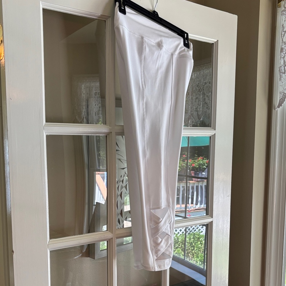 GAIAM White High-Rise Pants